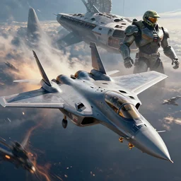 a sleek spaceship fighter inspired by f15, star destroyer, ilm, beeple, star citizen halo, mass effect, starship troopers, elysium
