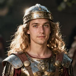 goofy looking roman soldier