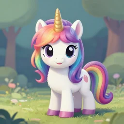 rainbow unicorn kittens. digital painting. behance. trending on artstation. hd. hq.