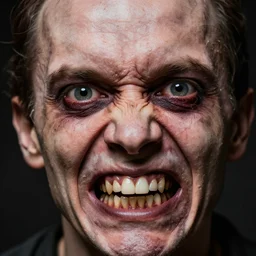 silly ugly faces, horrific, stretched, exaggerated, flesh horror, hd, teeth, eyes, nose,