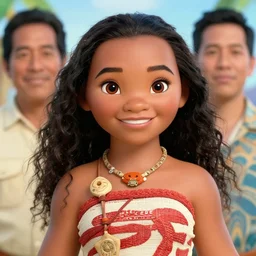 highly detailed portrait of moana, photographic realistic background, by nikko hurtado, by manny valerio, by jose torres, by royal jafarov, by dustin hobert