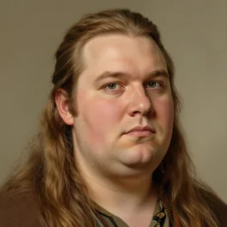a shaman in his late twenties with long light brown hair tied back, a large forehead, a widows peak and a round face with high cheekbones as a realistic d & d fantasy character, portrait art by donato giancola and greg rutkowski, vintage retro, realistic face, digital art, trending on artstation