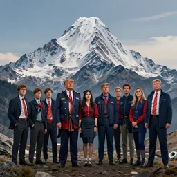 Donald Trump mountain, concept art by Noah Bradley, Darek Zabrocki, Tyler edlin, Jordan Grimmer, Neil Blevins, James Paick, Natasha Tan, highly detailed, ultra detailed, ultra realistic, trending on artstation
