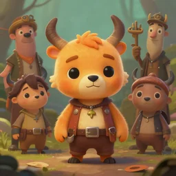 cute little anthropomorphic seth macfarlane cute and adorable, pretty, beautiful, dnd character art portrait, matte fantasy painting, deviantart artstation, by jason felix by steve argyle by tyler jacobson by peter mohrbacher, cinema