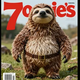goonies sloth inspired fashion. centerfold fashion magazine. 7 0's. hole body picture