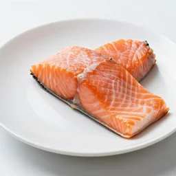photo of a delicious plate of salmon