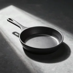 minimal iron cast pan inspired by Stur