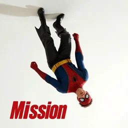 a computerfreak hanging from the ceiling, mission impossible, lotr, batman, spiderman, he - man, dangerous, cinema, 1 9 6 0, poster, inticate