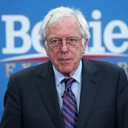 a still of bernie sanders as thanos from infinity war