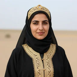portrait of a berber woman in traditional garb, Canon A1, highly detailed