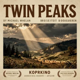 twin peaks poster art, old retro pulp, by michael whelan, rossetti bouguereau, artgerm, nostalgic, old fashioned, the spirit thats the physical manifestation embodiment of the concept of kopfkino
