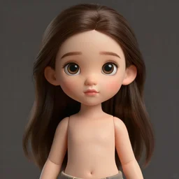 little cartoon female character inspired by esther from the orphan, artwork by artgem lau, wlop and rossdraws, anatomically correct, smooth, clean detailed, sharped focus, symmetrical, perfect composition, illustration, extremely coherent, detailed body, arstation