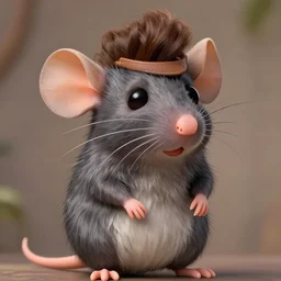 a highly detailed portrait of dean martin as a male anthropomorphic rat in the style of zootopia