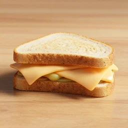 a cheese sandwich on a wooden table, award winning, trending on artstation, unreal engine