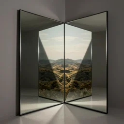 a mirror merged with another mirror