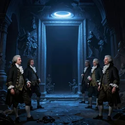 the portal to another dimension, blue light, blue tones. by henriette ronner - knip, by william henry hunt, by rembrandt, by joseph mallord william turner, by konstantin razumov, concept art, eclipse