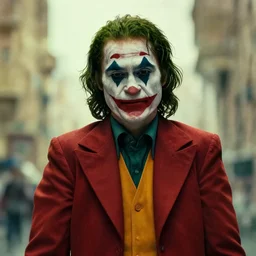 film still of Will Smith as joker in the new Joker movie