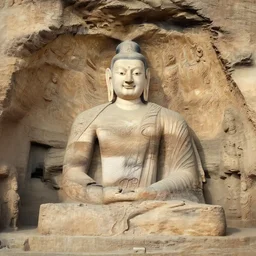 mogao grottoes, god, painting by j. c. leyendecker, yoji shinkawa, katayama bokuyo