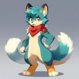 furaffinity furry protogen fursona