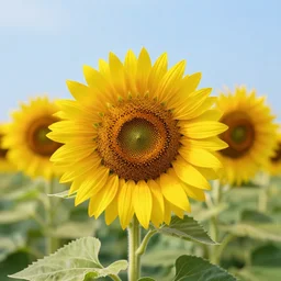 field of sunflowers - n 4