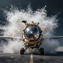 sudden change in pressure and explosive decompression