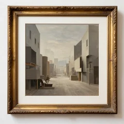 the frame of fine art in the future