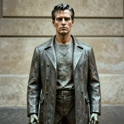 Arno Breker statue of Patrick Bateman in American Psycho (1999)