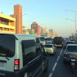 heavy traffic