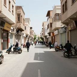 street scene by mostafa keyhani