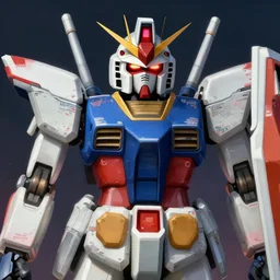 A realistic anime portrait of a Gundam with glowing red eyes, digital painting, by Stanley Artgerm Lau, Sakimichan, WLOP and Rossdraws, digtial painting, trending on ArtStation, SFW version