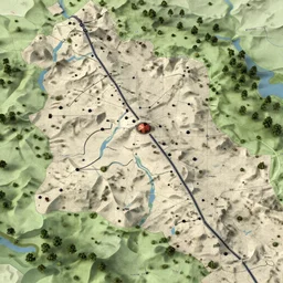 very high quality dnd map, gridless 8 k