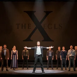 photo of a performance of'the x - files'the opera in florence, italy