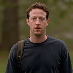 Movie still of Mark Zuckerberg in Shawshank Redemption