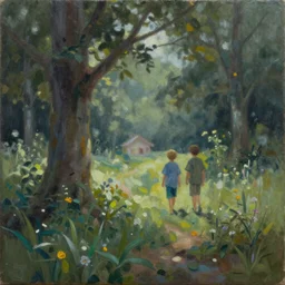 Untitled painting, by AI,