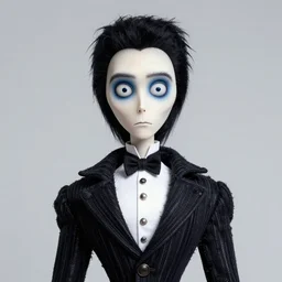 edward scissorhands as the man who fell to earth