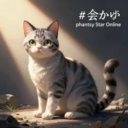 電子猫 #絵かゆ phantasy star online, Akikazu Mizuno