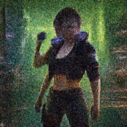 Cyberpunk 2077 in PlayStation 1 setting