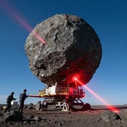 asteroid mining using lasers