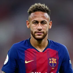 neymar portrait, 4k photo