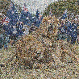 New Zealand freedom protesters are mauled by lions. News footage.
