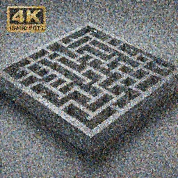 A photo of a real-life maze , Studio Lighting, High Detail, 4K, Title-Shift, Hyperrealism