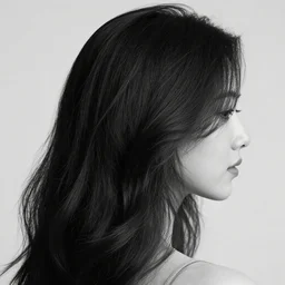 hair, award winning black and white photography