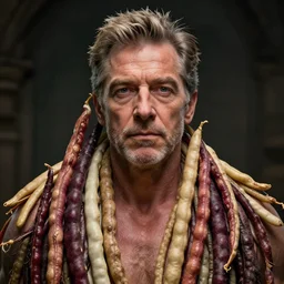 hyperrealistic dslr film still of legumes disguised as ( jeff goldblum ), stunning 8 k octane comprehensive 3 d render, inspired by istvan sandorfi & greg rutkowski & unreal engine, perfect symmetry, dim volumetric cinematic lighting, extremely hyper - detailed, incredibly real lifelike attributes & flesh texture, intricate, masterpiece, artstation, stunning
