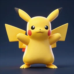 latest starter pokemon , 3d render , 4k