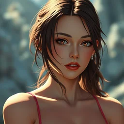 an anime portrait of beautiful olivia wilde still from macross 1 9 8 5 by ilya kuvshinov katsuhiro otomo, magali villeneuve, artgerm, jeremy lipkin and michael garmash, rob rey and kentaro miura style, symmetrical, depth of field, deep focus