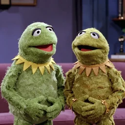 film still of the muppets on Friends (1997)