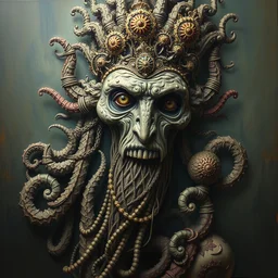 insanely detailed and intricate painting