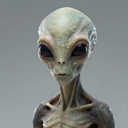 nonhuman alien,without nose,without mouth,concept art,digital art,photorealistic,8k