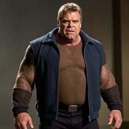 Ed Asner starring as Ben Grimm, The Thing from The Fantastic Four Movie, Color, Modern