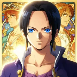highly detailed vfx portrait of nico robin by eiichiro oda, makoto shinkai, alphonse mucha, sharp focus, art by artgerm and greg rutkowski!, backlit, harsh overhead sunlight, blue eyes, stanley kybric, kaoru mori, pixiv, fanbox,